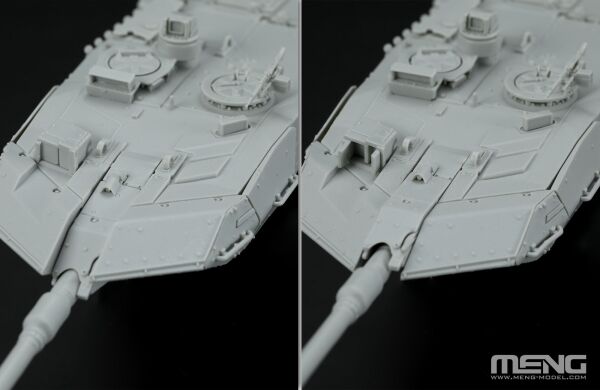 Збірна модель 1/72  німецький танк Leopard 2А7 Meng 72-002  детальное изображение Бронетехника 1/72 Бронетехника