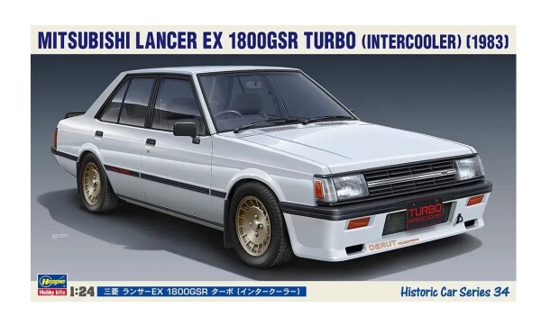 Сборная модель 1/24 Автомобиль Mitsubishi Lancer EX 1800GSR turbo (Intercooler) Хасегава 21134 детальное изображение Автомобили 1/24 Автомобили