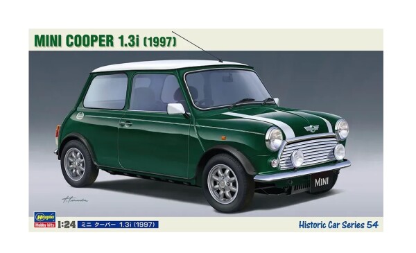 Збірна модель 1/24 Автомобіль Mini Cooper 1.3i (1997) Hasegawa 21154 детальное изображение Автомобили 1/24 Автомобили