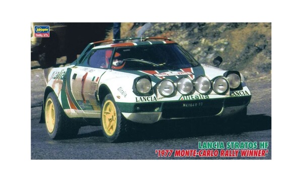 Збірна модель 1/24 Автомобіль Lancia Stratos &quot;1977 Monte-Carlo rally winner&quot; Hasegawa 25232 детальное изображение Автомобили 1/24 Автомобили