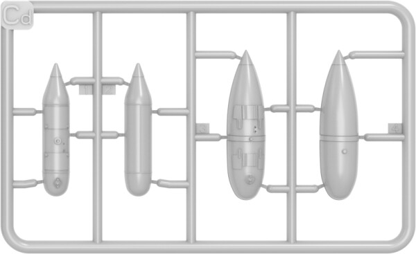 Сборная модель 1/48 Самолет Фокке-Вульф FW 190D-9 ранние производство (версия JG 54 „Grünherz“) детальное изображение Самолеты 1/48 Самолеты