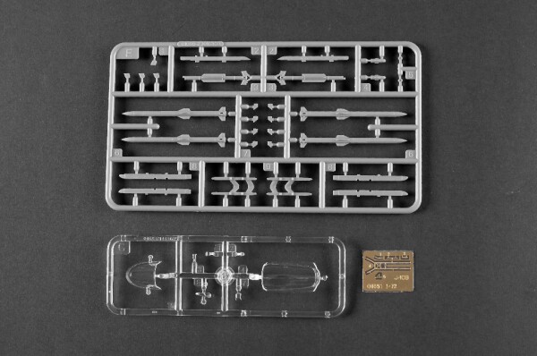 Збірна модель 1/72 Китайський винищувач J-10C Trumpeter 01698 детальное изображение Самолеты 1/72 Самолеты