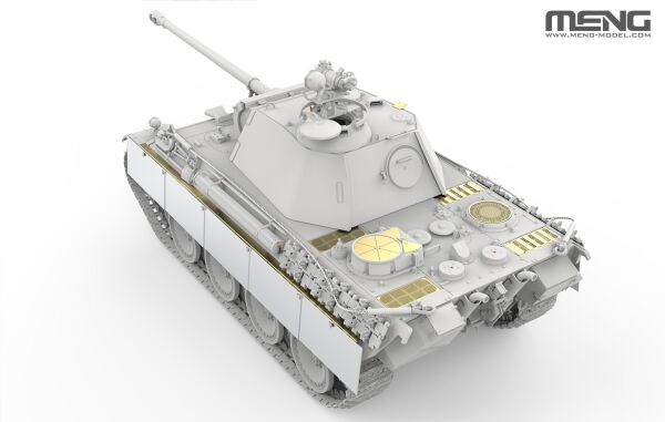 Scale model 1/35 tank Panther Ausf.G Late w/ FG1250 Active Infrared Night Vision System детальное изображение Бронетехника 1/35 Бронетехника