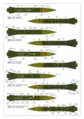 Сборная модель 1/72 Американская тактическая баллистическая ракета класса «земля-земля» MGM-52 детальное изображение Зенитно ракетный комплекс Военная техника