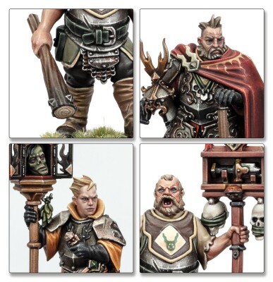 Игровой набор Warhammer AGE OF SIGMAR - CITIES OF SIGMAR SPEARHEAD: ZENESTRA'S ZEALOTS детальное изображение Города Зигмара Порядок