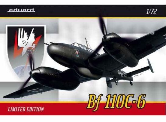 Bf 110C-6 1/72 детальное изображение Самолеты 1/72 Самолеты