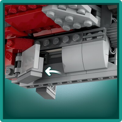 Конструктор LEGO Star Wars  Шатл джедаев T-6 Асоки Тано 75362 детальное изображение Star Wars Lego