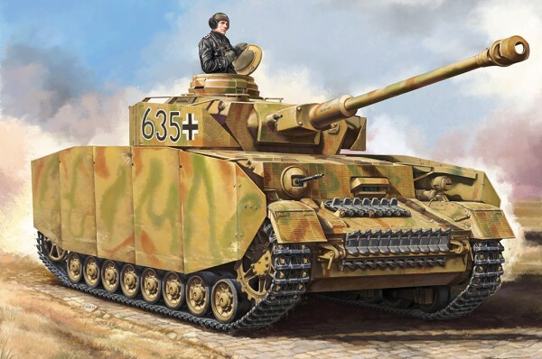 Збірна модель 1/48 Німецький середній танк Pzkpfw IV Ausf.H HobbyBoss 84841 детальное изображение Бронетехника 1/48 Бронетехника