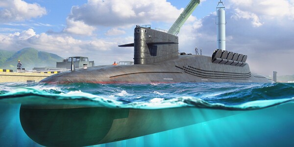 Збірна модель 1/700 Підводний човен PLAN Type 094 Jin Class SSBN HobbyBoss 87024 детальное изображение Флот 1/700 Флот