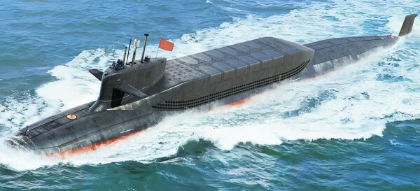 Збірна модель 1/700 Підводний човен PLAN Type 094A Jin Class SSBN HobbyBoss 87025 детальное изображение Флот 1/700 Флот