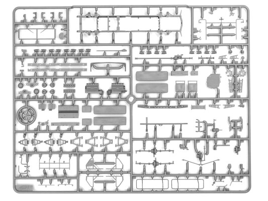 Сборная модель 1/35 Немецкий военный автомобиль Kfz.70 з MG 34 ICM 35502 детальное изображение Автомобили 1/35 Автомобили