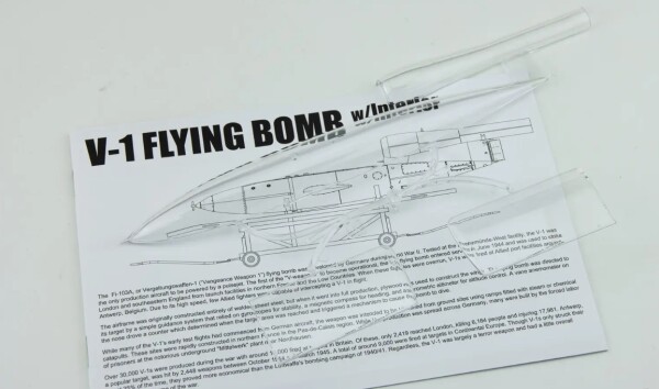 Збірна модель 1/35 Літак-снаряд (крилата ракета) V1 з інтер'єром Takom 2151 детальное изображение Самолеты 1/35 Самолеты