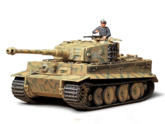 Збірна модель 1/35 Танк Tiger (середина виробництва) Tamiya 35194 детальное изображение Бронетехника 1/35 Бронетехника