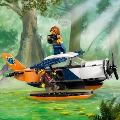 Конструктор LEGO City Водний літак для дослідження джунглів 60425 детальное изображение City Lego