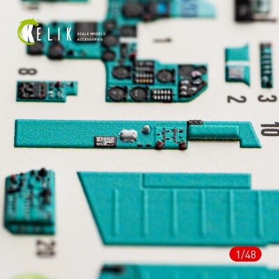 MiG-23 ML/MLD декаль інтер'єр для комплекту Trumpeter 1/48 KELIK K48197 детальное изображение 3D Декали Афтермаркет