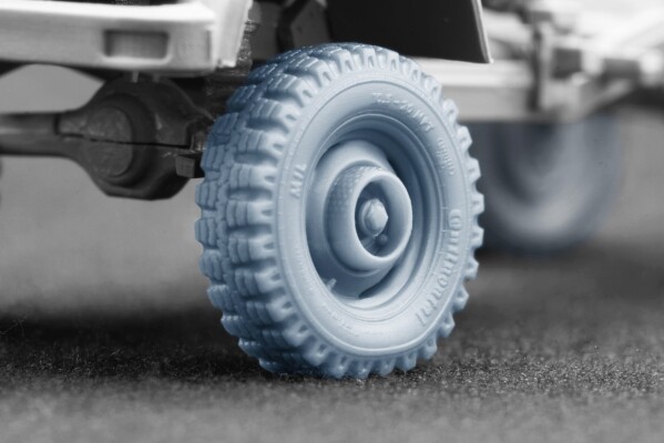 Набор колес (с деформацией) для Unimog S 404 M/L 10.5-20 от ACE ScaleX WM-72018W детальное изображение Колёса Афтермаркет