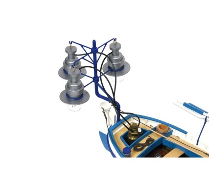 Збірна дерев'яна модель 1/15 Рибальський човен &quot;Calella&quot; OcCre 52002 детальное изображение Корабли Модели из дерева