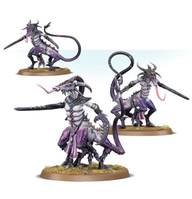 Игровой набор Warhammer AGE OF SIGMAR - HEDONITES OF SLAANESH - SPEARHEAD: EPICUREAN REVELLERS детальное изображение Слаанешиты Хаос