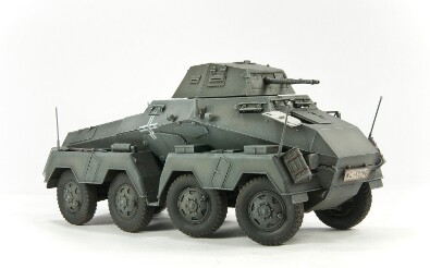 Збірна модель 1/35 Sd. 231 (рання версія) - важкий бронеавтомобіль Sd.Kfz. 231 (8-колісний) AFV Club 35231 детальное изображение Бронетехника 1/35 Бронетехника