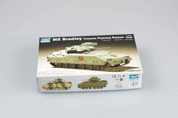 Збірна модель 1/72 БМП М2/М3 Bradley Trumpeter 07295 детальное изображение Бронетехника 1/72 Бронетехника