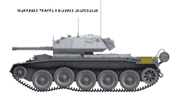 Assembled model 1/35 of the British Crusader MKIII tank Border Model BT-012 детальное изображение Бронетехника 1/35 Бронетехника