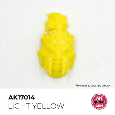 Акрилова фарба LIGHT YELLOW / Світло-жовтий QUICK GEN COLOR AK-interactive AK 17014 детальное изображение QUICK GEN COLOR Краски