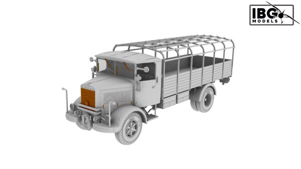 Сборная модель итальянского грузовика 3Ro детальное изображение Автомобили 1/72 Автомобили
