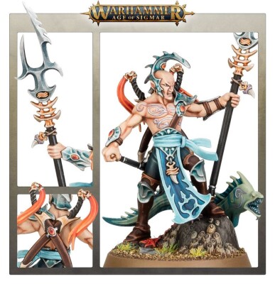 IDONETH DEEPKIN: AKHELIAN THRALLMASTER детальное изображение Глубинные Идонеты Порядок