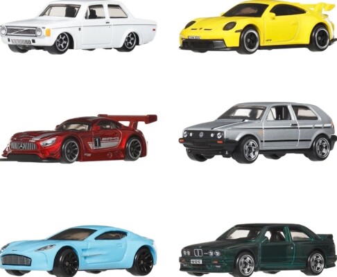 Тематический набор машинок Hot Wheels Дорогами Европы (JLB25) детальное изображение Hot Wheels 