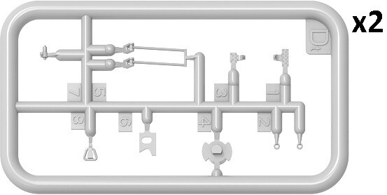 Scale model 1/35 Transmission set for T-55/T-55A MiniArt 37073 детальное изображение Наборы деталировки Афтермаркет