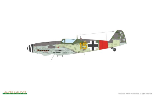 Збірна модель 1/48 Німецький винищувач Bf 109G-14/AS Eduard 82162 детальное изображение Самолеты 1/48 Самолеты