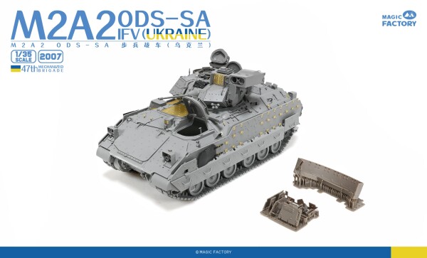 preview Сборная модель 1/35 БМП M2A2 Bradley ODS-SA на вооружении Украины (47-я механизированная бригада)