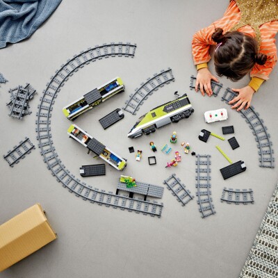 Конструктор LEGO City Пассажирский поезд-экспресс 60337 детальное изображение City Lego