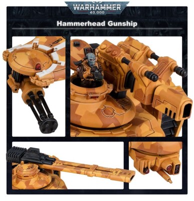 T’AU EMPIRE: HAMMERHEAD GUNSHIP детальное изображение Империя Тау Армии Ксеносов