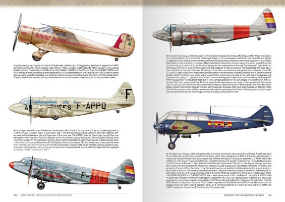 Aviation of the Spanish Civil War 1936-1939. детальное изображение Журналы Литература