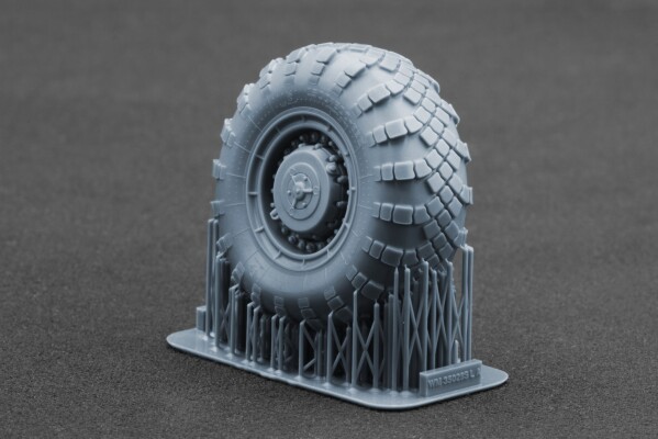 Набір коліс (з деформацією) для MAZ 543/MAZ-7310 V-203 від Trumpeter та Meng ScaleX WM 35028S детальное изображение Колёса Афтермаркет