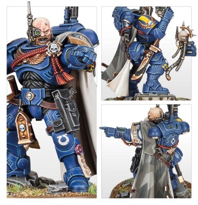 SPACE MARINES: PRIMARIS CAPTAIN IN PHOBOS ARMOUR детальное изображение Ультрамарины Космические Десантники