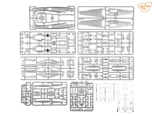 Scale model 1/72 Airplane OV-1B Mohawk &quot;Pilot School&quot; Clear Prop 72038 детальное изображение Самолеты 1/48 Самолеты