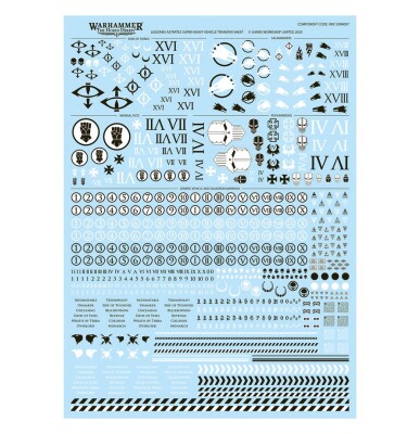 Ігровий набір Warhammer 40000 - THE HORUS HERESY: LEGIONES ASTARTES - GLAIVE SUPER-HEAVY SPECIAL WEAPONS TANK детальное изображение Ересь Хоруса WARHAMMER 40,000