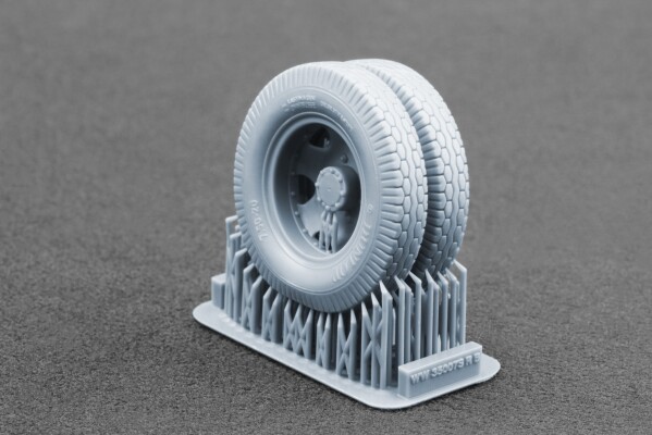 Набір коліс (з деформацією) для Blitz Early v2 від Italeri, Tamiya, Miniart, Dragon ScaleX WW-35007W детальное изображение Колёса Афтермаркет