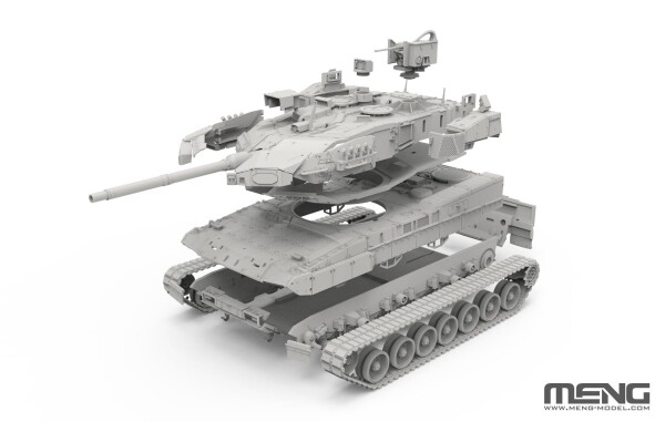 Збірна модель 1/72 Німецький основний бойовий танк Леопард 2А8 Meng 72-012 детальное изображение Бронетехника 1/72 Бронетехника