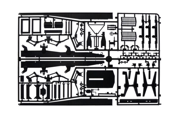 Сборная модель 1/24 Контейнерный прицеп 40 футов Italeri 3951 детальное изображение Грузовики / прицепы Гражданская техника