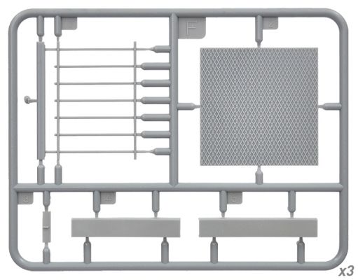 Лестница для зданий детальное изображение Строения 1/35 Диорамы