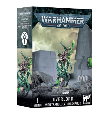 NECRON: OVERLORD WITH TRANSLOCATION SHROUD детальное изображение Некроны Армии Ксеносов