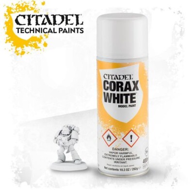 Аерозольна фарба/грунт Citadel WHITE SCAR SPRAY (400 мл) детальное изображение Краска / грунт в аэрозоле Краски