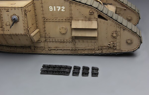 Scale model 1/35 British tank Mk.V Male Meng TS-020 детальное изображение Бронетехника 1/35 Бронетехника