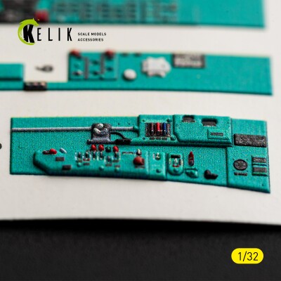 MiG-23 MLD 3D декаль інтер'єр для комплекту Trumpeter 1/32 KELIK K32069 детальное изображение 3D Декали Афтермаркет