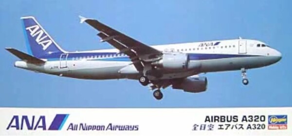 Збірна модель 1/200 Японський пасажирський літак All Nippon Airways (ANA) Airbus A320 Hasegawa 10732 детальное изображение Гражданская авиация Самолеты