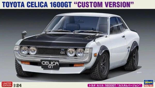 Збірна модель 1/24 Автомобіль Toyota Celica 1600GT &quot;Custom version&quot; Hasegawa 20672 детальное изображение Автомобили 1/24 Автомобили