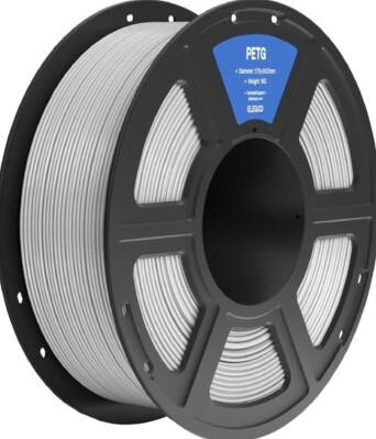 Пластик ELEGOO PETG Filament Ø1.75мм "Grey" (Сірий) 1кг детальное изображение Филаменты 3D печать